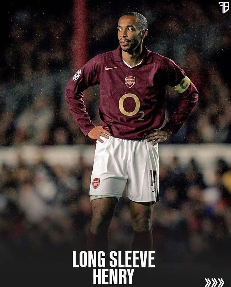 7. Long Sleeved Thierry Henry