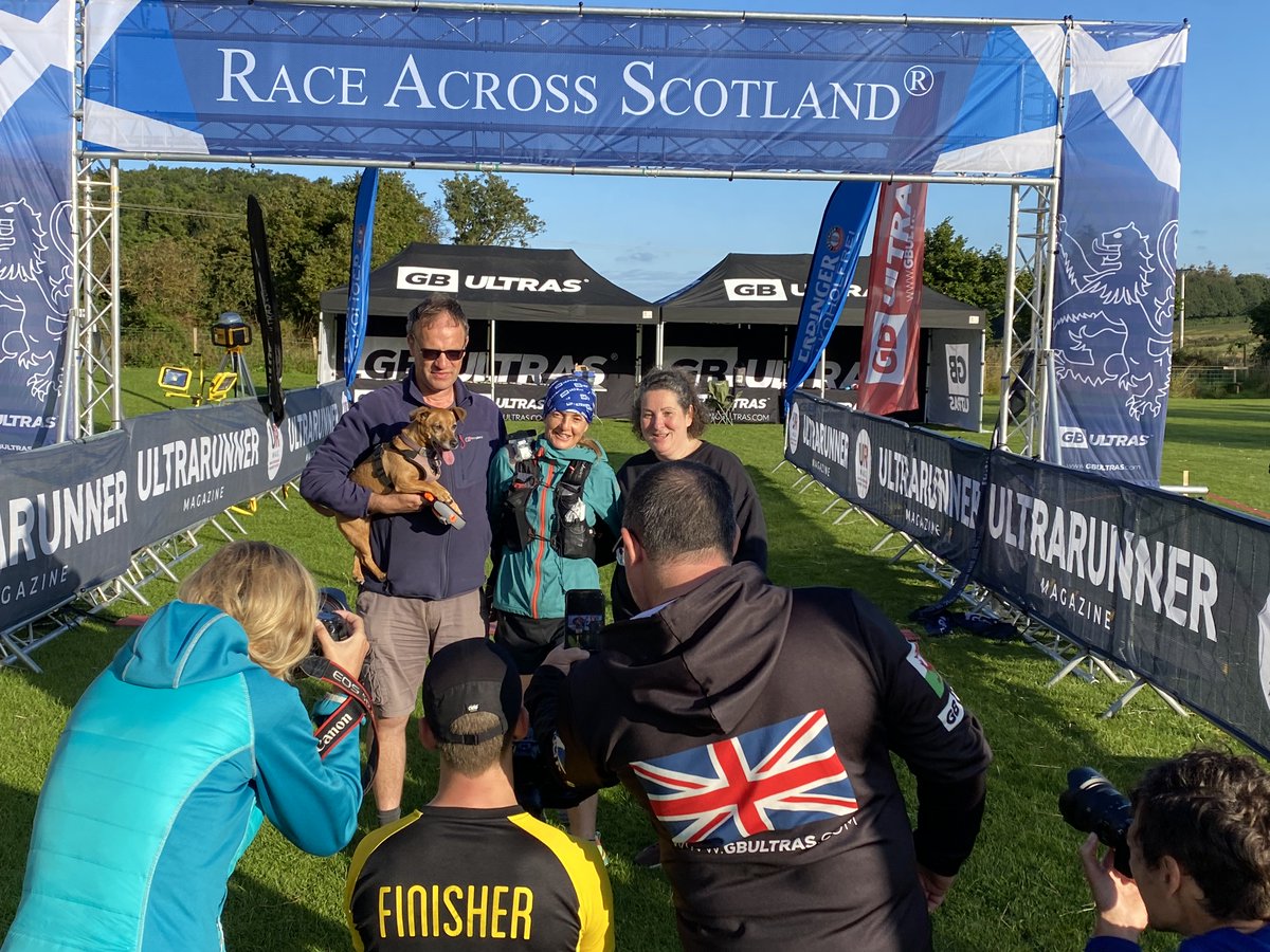 A pleasure to witness Nikki Han, 53 complete the 215 mile #RaceAcrossScotland <a href="/UGB200/">Ultra Great Britain</a> 73h 28m 29s. She only nipped out for a pint of milk! Amazing
Big shout out to the support crews &amp; volunteers who enabled this. Future guest for <a href="/yhrfpod/">Young Hearts Run Free Podcast 🎧</a> ?