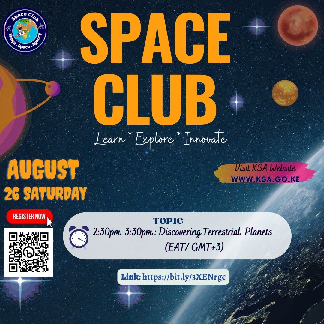 Calling all students and teachers!
Join us for an incredible virtual Space Club webinar on 26th August 2023 where a thrilling journey through the cosmos awaits! 🌞🚀

Register: bit.ly/3XENrgc

#SpaceClub#JoinTheLaunch#DiscoverTheUniverse#ReachForTheStars