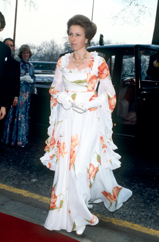 Tatlermagazine's tweet photo. Happy birthday, Princess Anne! Celebrate the Princess Royal's 43 best style moments https://t.co/afZtuqJd7m https://t.co/wlJMly2LGk