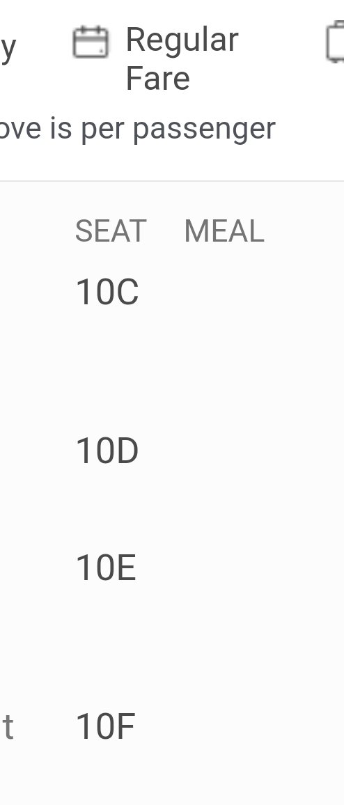 cedo147's tweet photo. @makemytripcare @makemytripcare The reply 🤔   they how did MMT send me the seat 10C-F confirmation? https://t.co/c1LZlQZydq