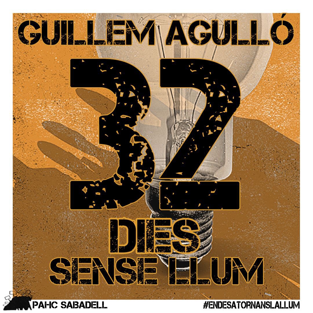 PAHC_Sabadell's tweet image. 🔴32 DIES SENSE LLUM🔴

Van venir de matinada i van tallar la llum al Bloc Guillem Agulló. 32 dies després les veïnes segueixen a les fosques