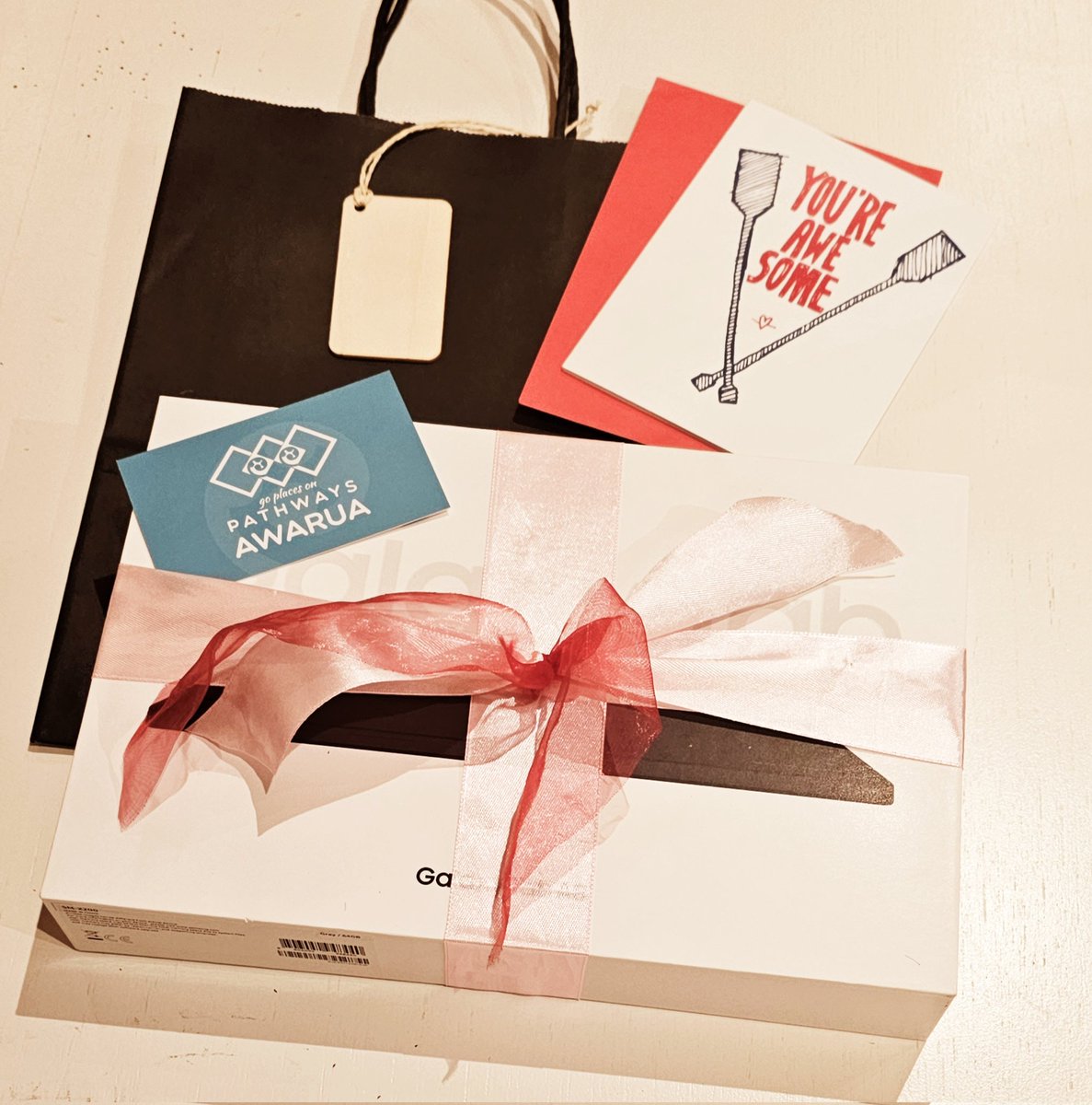 PathwaysAwarua's tweet image. Getting ready to surprise our July winner tomorrow afternoon 🏆 with a brand new Samsung Galaxy tablet 🤩

#LearnAndWin #pathwaysawarua