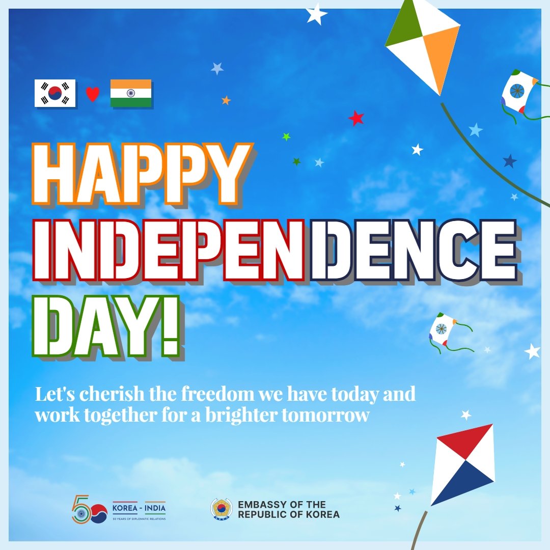 Korean Embassy India tweet media