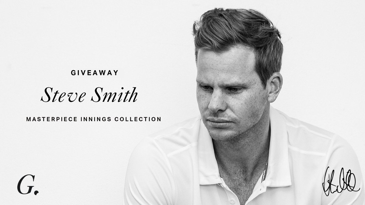 @stevesmith49 Artwork Giveaway!! @glorious_digi is delighted to announce that we are giving away a Steve Smith Masterpiece Innings Collection, valued at $300AUD. Simply click the button below, follow the instructions and you are in the draw! alphabot.app/steve-al2vvq