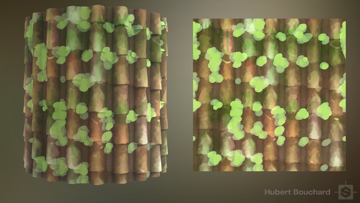 bouchardhubert's tweet photo. some mat practices i did recently inspired by #Ghibli movies #gamedev
@Substance3D #SubstanceDesigner https://t.co/lP8WhrnrjB
