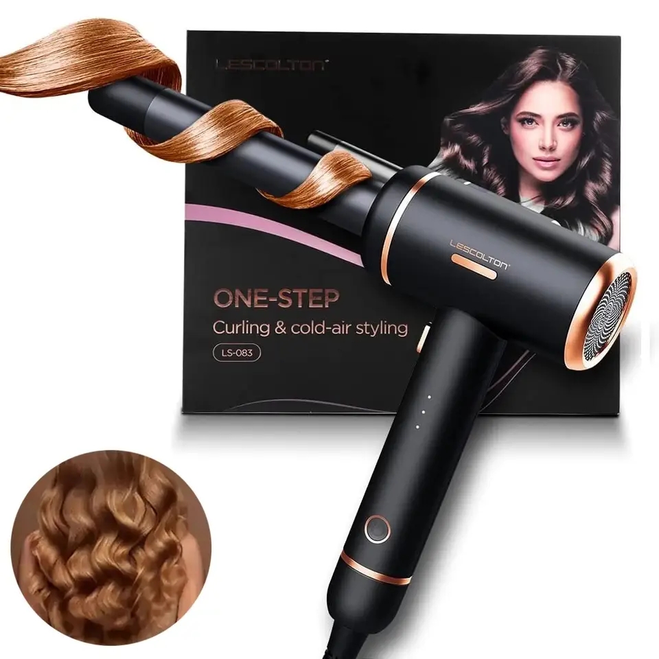 2 IN 1 Multi-functional Ionic Cold Air Curling Iron 
#multifunctionalhaircurler #hairdryer #curlingiron #haircurler #ioniccurlingrion #coldaircurlingiron