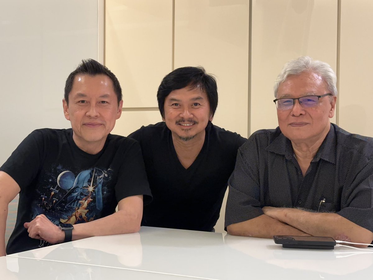 malindofilmfund's tweet photo. Talking film funding with bosses of Silver Ant &amp; FINAS https://t.co/1qUWPfV0zg