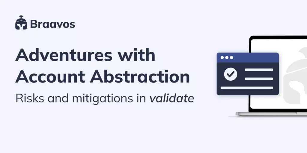 Braavos - Your Bitcoin & Starknet Wallet (@mybraavos) on Twitter photo Are you a dev looking to take a deep dive into Account Abstraction?
Here is an article written by our co-founder <a href="/yoavgaziel/">Yoav Gaziel</a> about rejected transactions and the future of Starknet: braavos.app/adventures-wit… Are you a dev looking to take a deep dive into Account Abstraction?
Here is an article written by our co-founder <a href="/yoavgaziel/">Yoav Gaziel</a> about rejected transactions and the future of Starknet: braavos.app/adventures-wit…