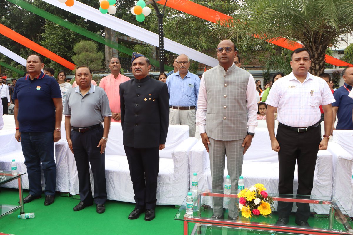 Kiet_edu's tweet photo. A magnificent celebration at #KIET, commemorating the 77th #Independence_Day. 
It was an honor to welcome #Shaurya_Chakra #Awardee, Sub #Ganesh_Nath ji, a beacon of valor, as our Honored Chief Guest.
#kiet_group_of_institutions #KIETGZB #kietengineeringcollege  #AKTU #AICTE https://t.co/AkuS2hXoag