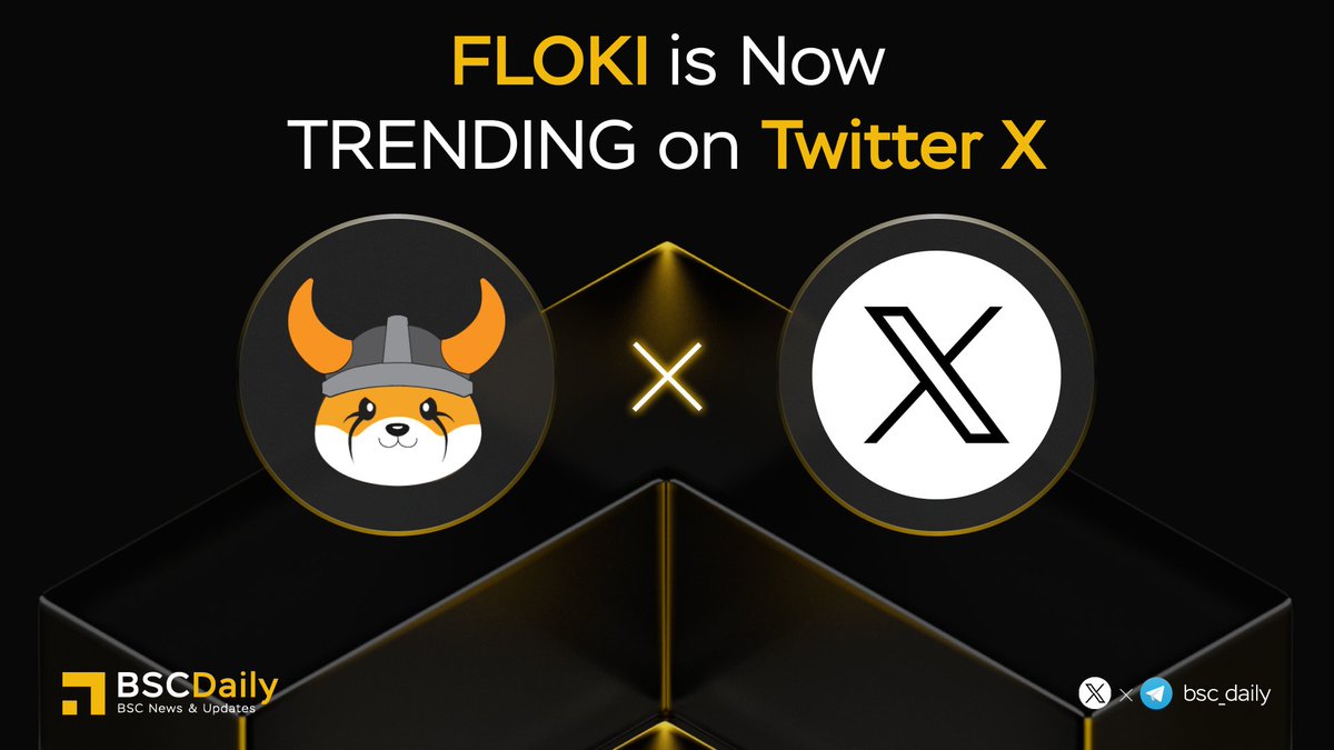 bsc_daily's tweet photo. 🎉 @RealFlokiInu $FLOKI is Now Trending on Twitter @x 🔥

#FLOKI is trending alongside $SHIB and $XRP. 

Community, Utility, Charity — $FLOKI has it all - a mission to become the world's most known and used #cryptocurrency

Read more👇

#BNB https://t.co/WnfnNWPHkn