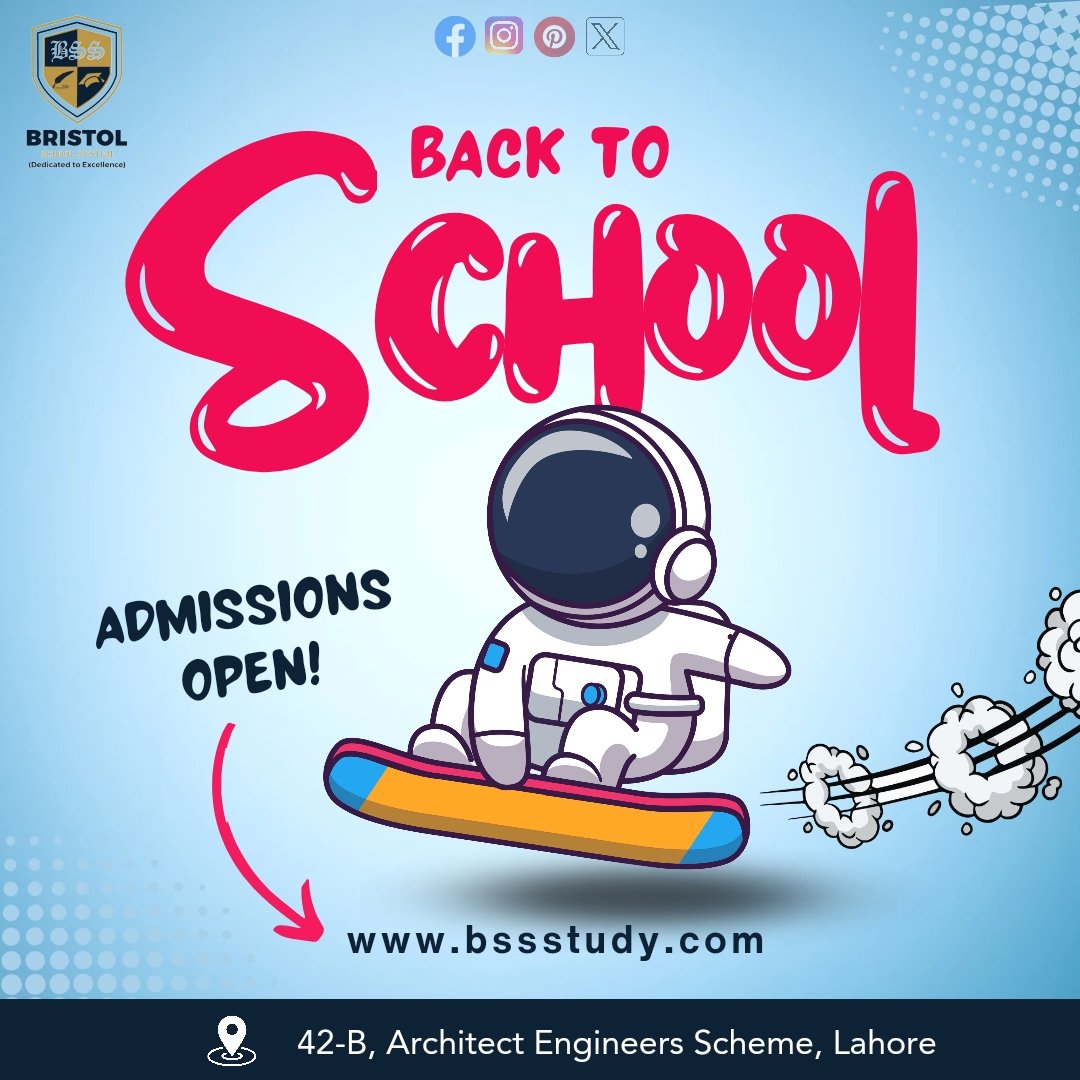 SystemBristol's tweet photo. 𝐁𝐀𝐂𝐊 𝐓𝐎 𝐒𝐂𝐇𝐎𝐎𝐋 !

We hope you enjoyed a wonderful summer holidays. We also hope you are relaxed, recharged, and ready to start . So get ready for new ventures.
#backtoschool, , #summer2023, #schooltime, #newideas, #bristolschoolsystem , #bss2023
#admissionopen2023 https://t.co/8l0qXUmAkk