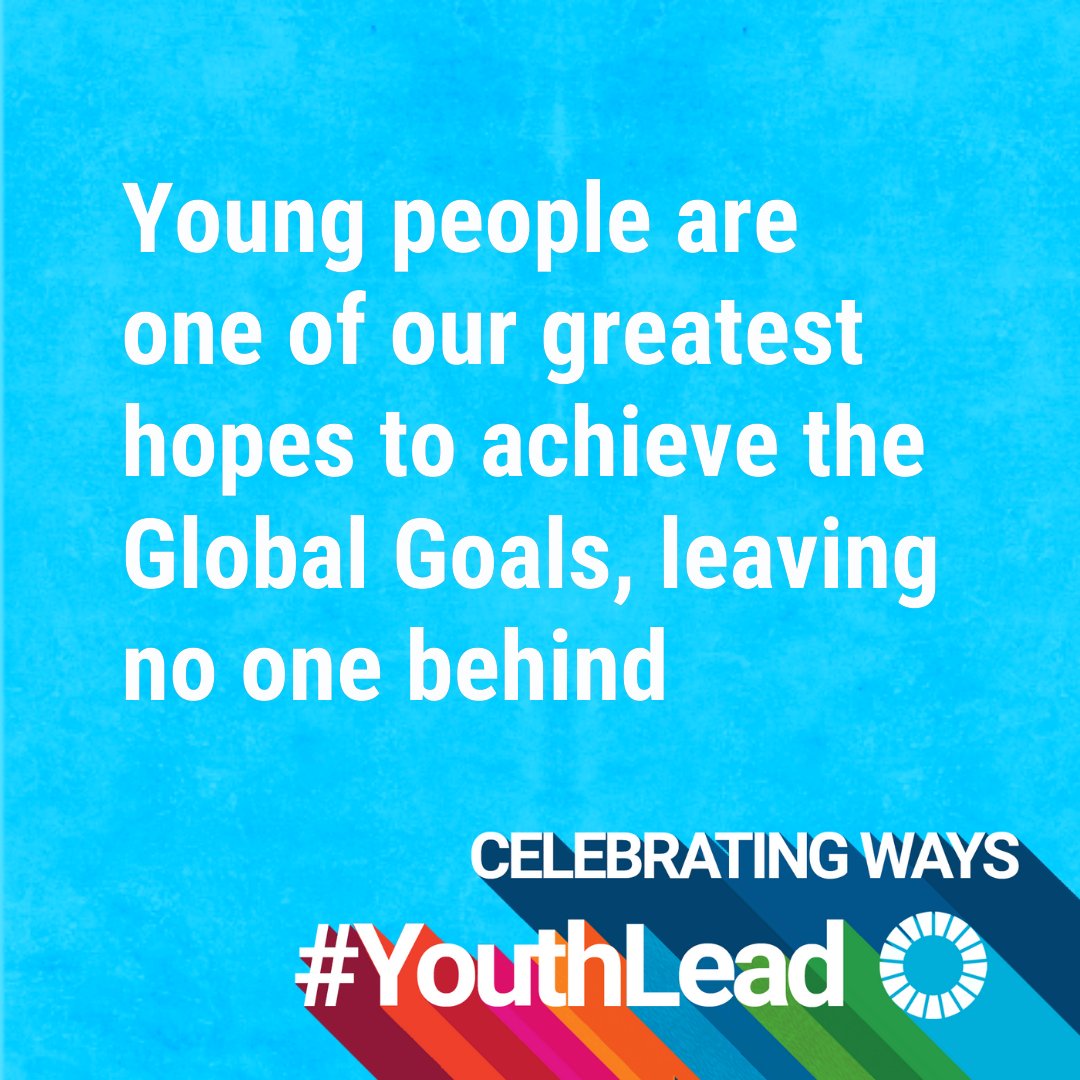 Change doesn't wait, and neither do these young change-makers! From addressing climate issues to advancing social equity, their impact knows no bounds. Let's amplify their voices and support their vision for a brighter world. #YouthLead #SDGs #YouthDay