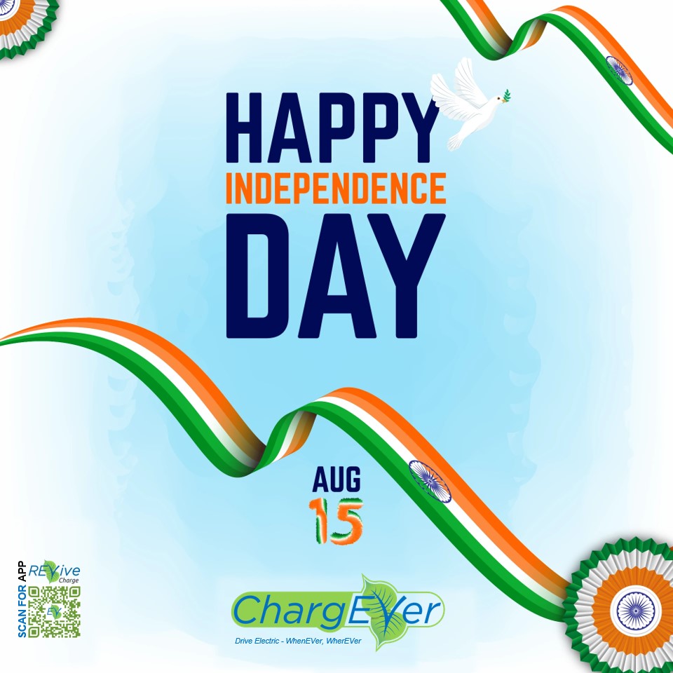 chargever's tweet photo. Celebrating the freedom to move forward. Wishing you a proud and happy Independence Day ! https://t.co/ErkHwZD7AS
