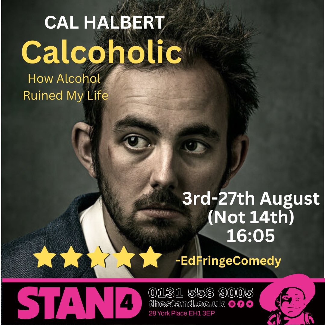 50% off my show today at <a href="/StandComedyClub/">The Stand</a> with code ‘HALFWAY’ tickets here - thestand.co.uk/fringe/1615/ca… 

#fringe #EdFringe2023 #comedy #standupcomedy