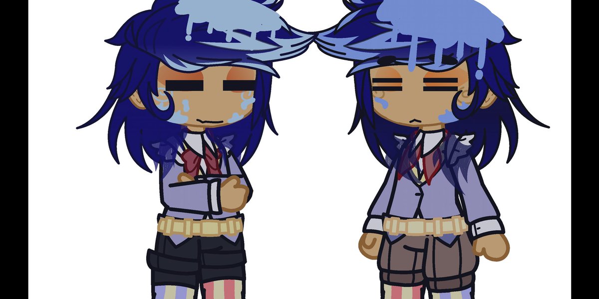 BDaybreaker's tweet photo. Fixed barnaby and wally
·tags· #WelcomeHome #WelcomeHomeAU #WHgacha #GachaClub #bittersweetwelcomehome #slimecreator💜 https://t.co/Rfr5503a0V