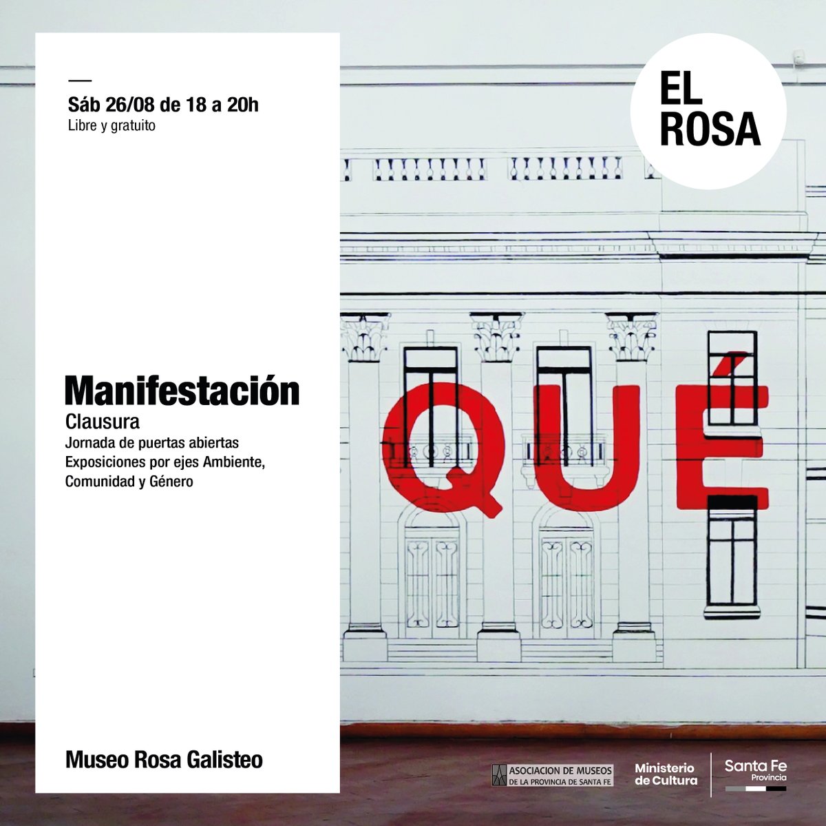MuseosSantaFe's tweet photo. ✊Sumate al Programa público de “Manifestación”

+Info: https://t.co/0oXI9Xoi6x

#MuseoRosaGalisteo #ambiente #género #comunidad #ElRosa #MuseosProvinciales #SantaFe #Argentina #politicaspúblicas https://t.co/11e3Wr5yGs