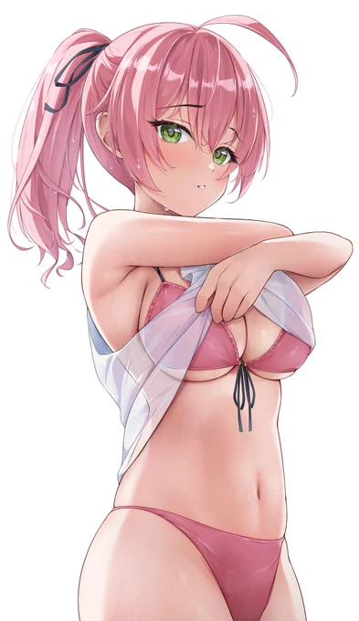 恥ずぃにぇ...#miko_Art 