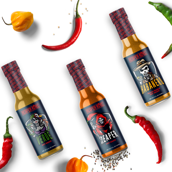 reaperrobs's tweet photo. Happy #TacoTuesday! If you like tacos, you're only missing some @ReaperRobs Peach Mango Habanero or Lilith Verde Hot Sauce drizzled on top. 🌮 https://t.co/NcMgWwqg20