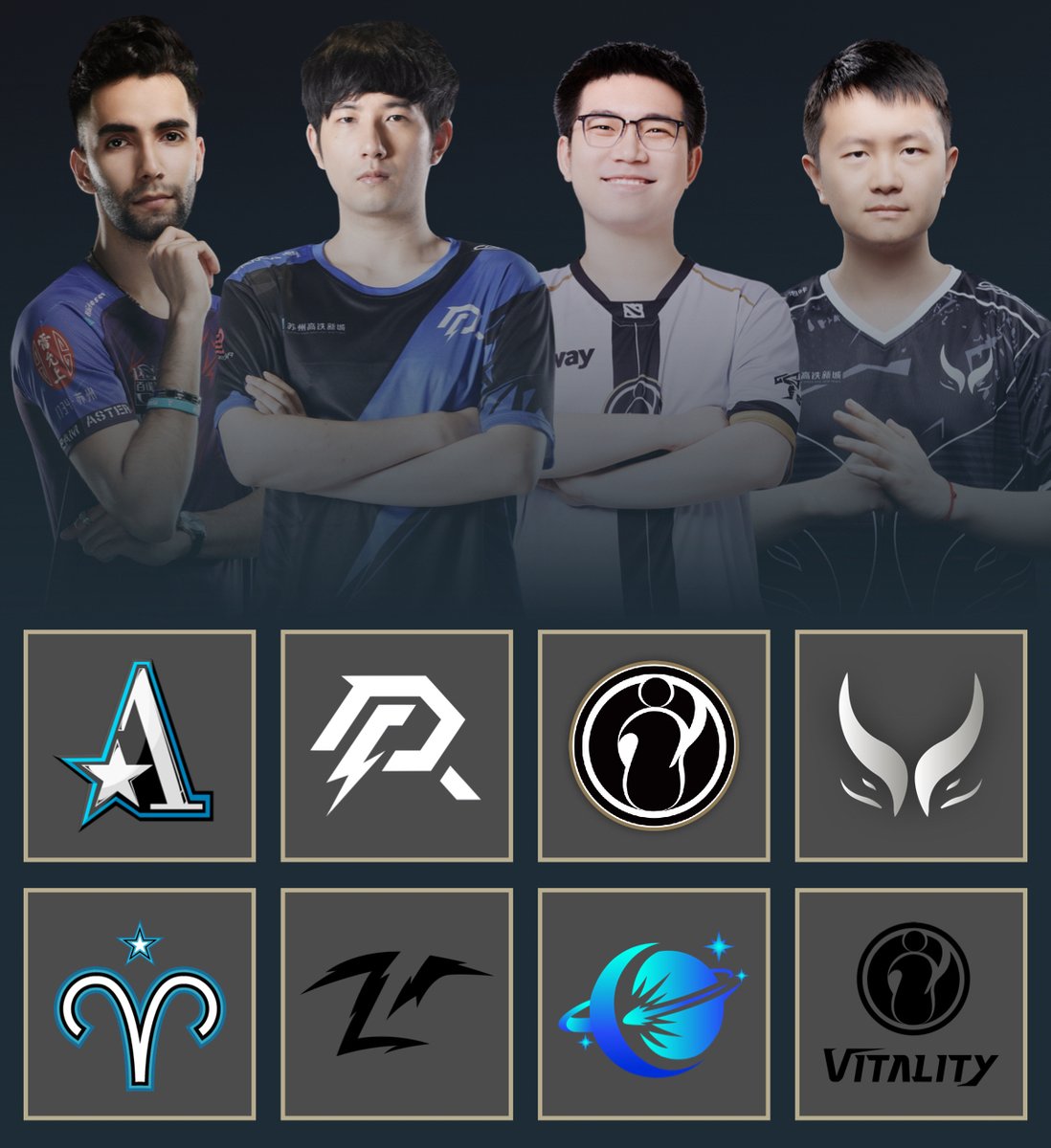 ONWEARGG's tweet image. #TI12 China Qualifier is coming up and head over to onwear.gg to get your customized @CN_TeamAster and #AzureRay jersey now! #DOTA2