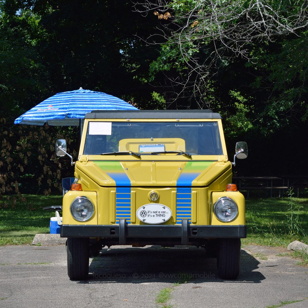vwcampmobile's tweet photo. A few more photos of the 1974 VW Thing.
#StatelineVolksFolks #VWThing #Type181 #VolkswagenThing #vintagevw #aircooledvw #vwcarshow https://t.co/F3iEZ1dLUG