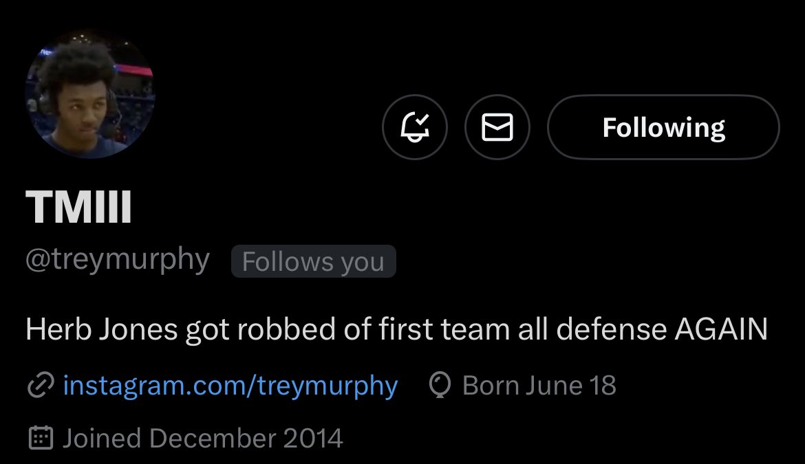 Trey Murphy III Muse tweet media