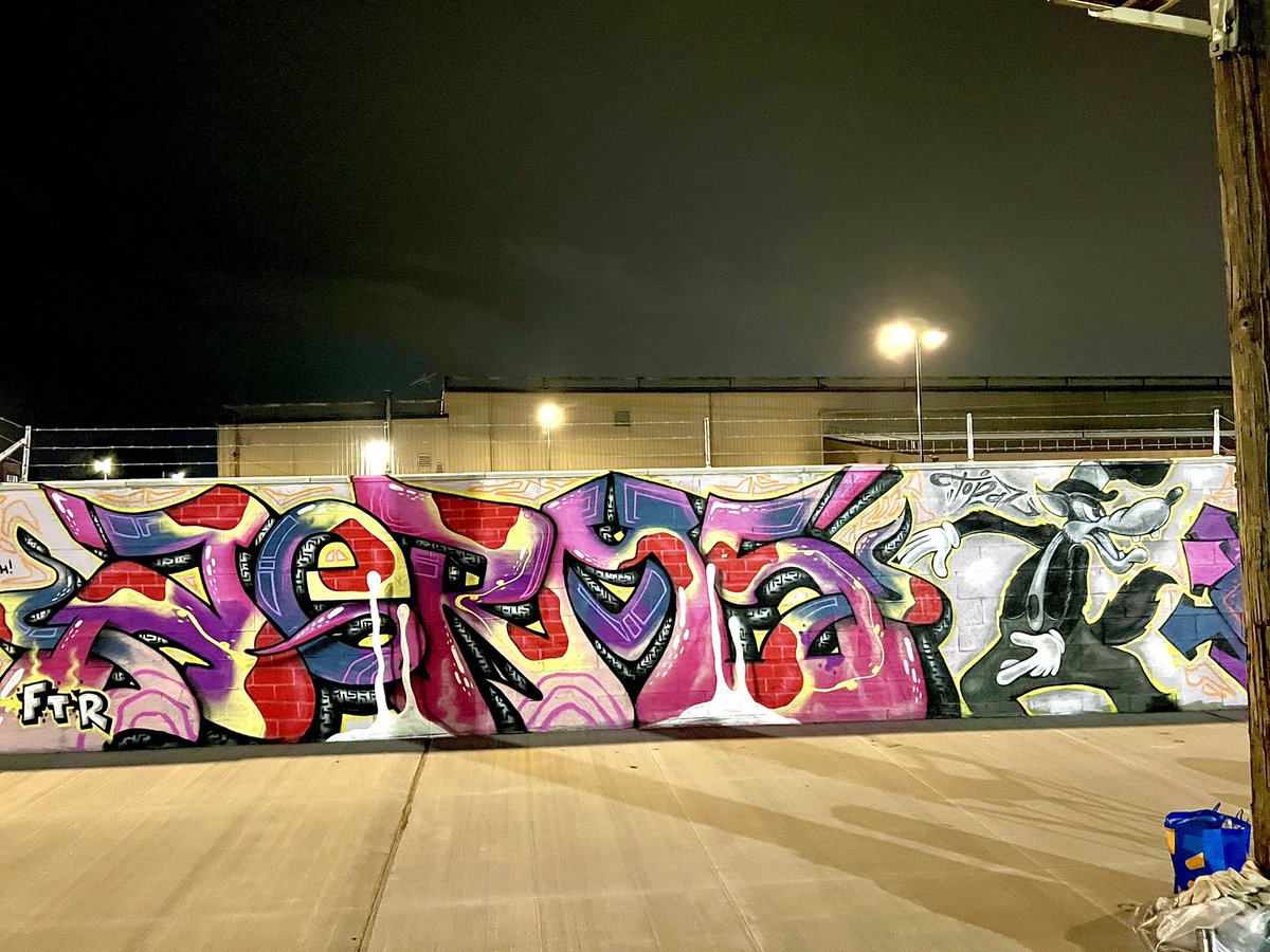 Last night… #graffiti