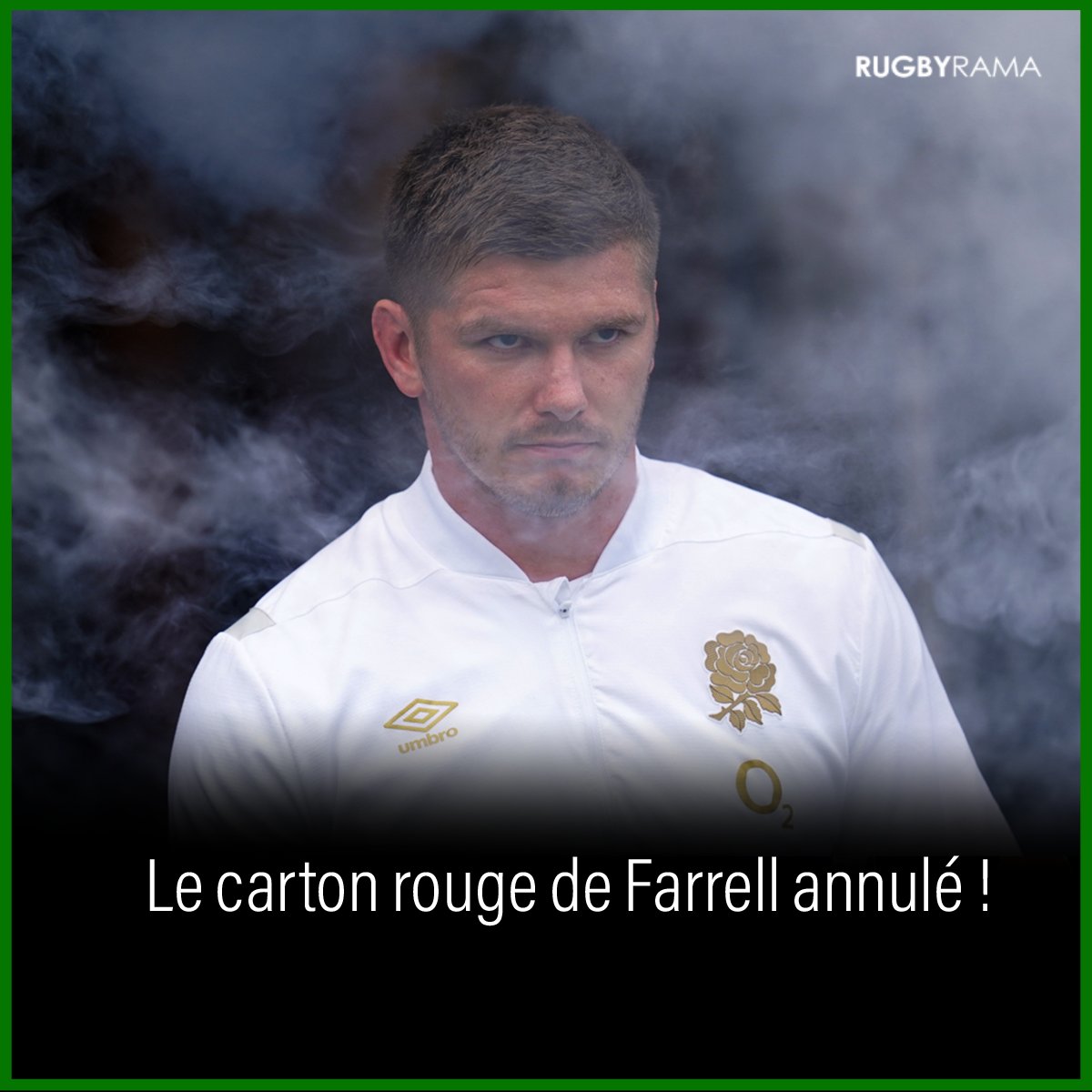 Blanchi par la commission de discipline, Owen Farrell pourra bien disputer le Mondial !

Le verdict en détails > shorturl.at/vwCF9