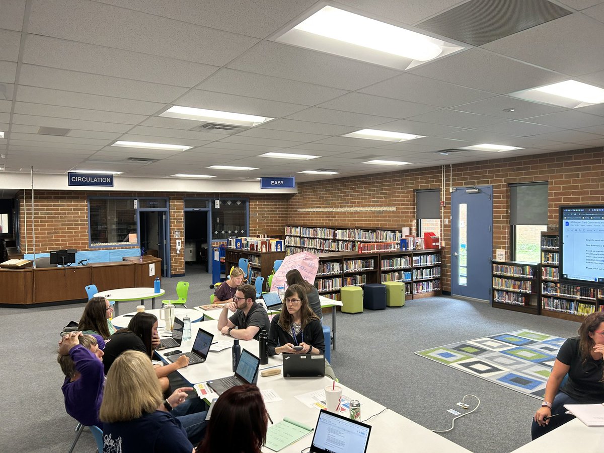WE ARE….Leesburg!!!! It’s a great day to be a Leesburg Eagle. Floors look amazing, members of the community surprise you with supplies and your AMAZING staff comes in to plan on their OWN TIME… Eagles SOAR. <a href="/BowTiedPrincipl/">BowTiedPrincipal</a> <a href="/nikole_mullen/">Nikole Mullen</a> <a href="/Leesburg_ES/">Leesburg Elementary School, VA</a>