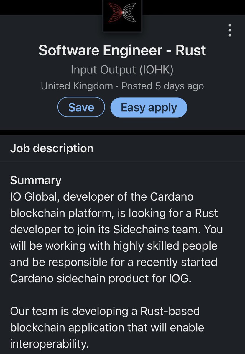 #Cardano community, this got my attention &amp; has me pumped for the <a href="/Cardano/">Cardano Community</a> side chain thesis. The ecosystem has the ability to leverage all the innovations of the space yet be uncompromising in its core principles. 

Personally I’ll welcome $SOL as one of our sidechains 😜

$ADA