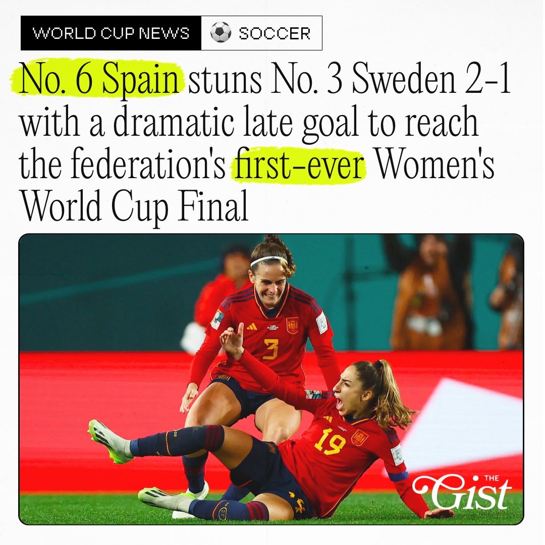 Spain's legendary WWC run continues! 🤯🔥⁣