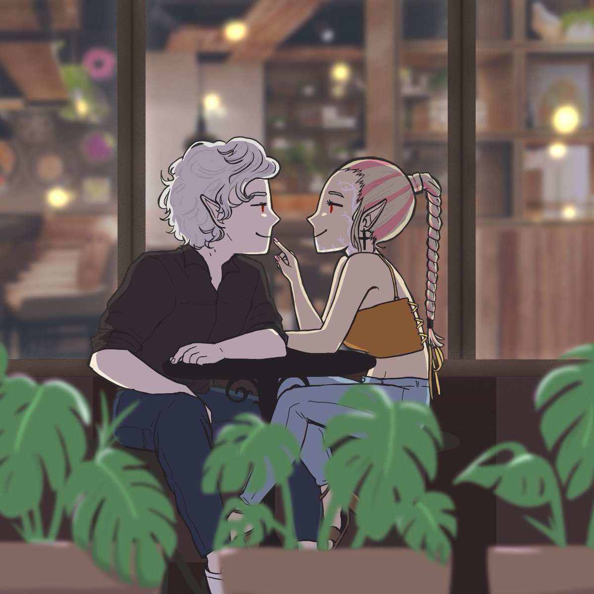 princesscoat's tweet photo. real life AU 🥹 #BaldursGate3 https://t.co/CoaMZ56g34