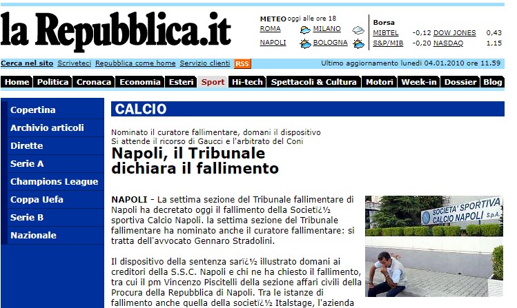 VenomSSCN's tweet image. Nel 2004, per 17 miliardi di debito, la FIGC non ebbe pietà del #Napoli e la condannò al fallimento.

Adesso #DeLaurentiis la clausola di #Spalletti se la deve far pagare euro su euro.

RISARCIMENTO PARZIALE DANNI.
