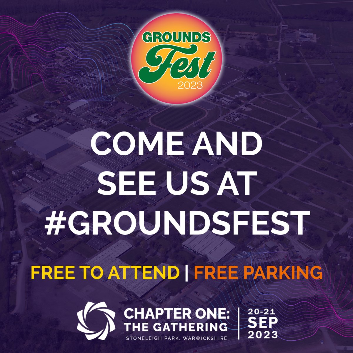 We're excited to be part of Chapter One of GroundsFest this year!

You will find us in Hall 1, Stand 29

Will you be heading to Stoneleigh for the first gathering of #GROUNDSFEST ?
