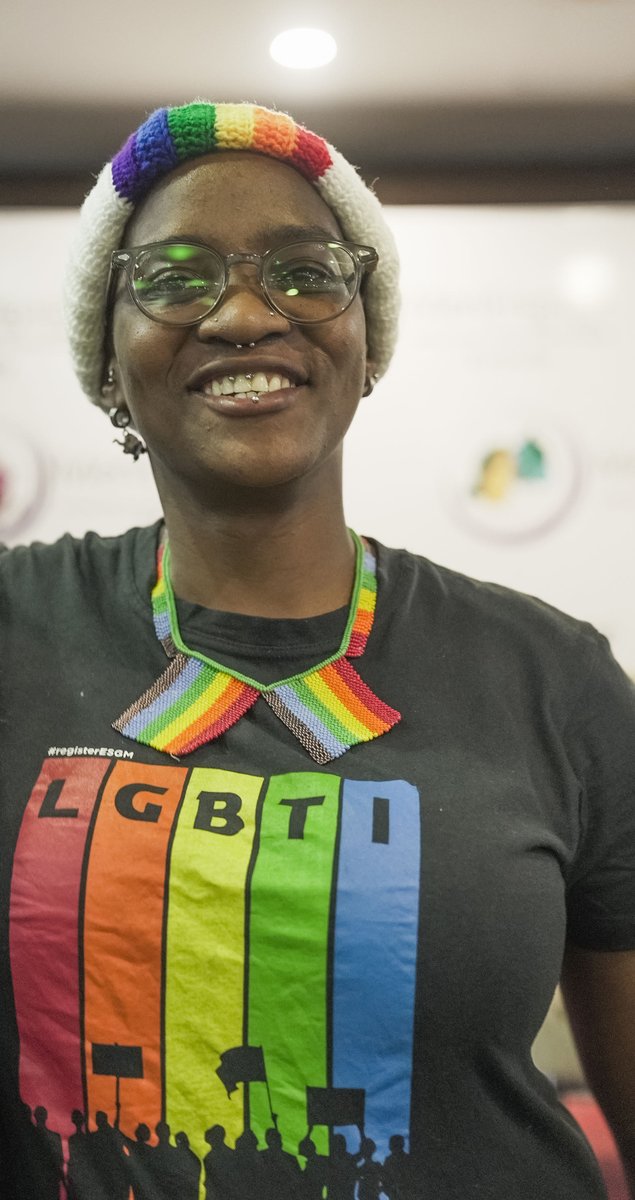 MenEngageAfrica's tweet photo. Speaking at the #MEASymposium2023 plenary, Nontokozo Sithembile Gumede from the Queer Women’s Network asked African countries to practice inclusivity irrespective of people's sexual orientation.
#MEAYouth #MEASymposium https://t.co/cCc1y7HsJo
