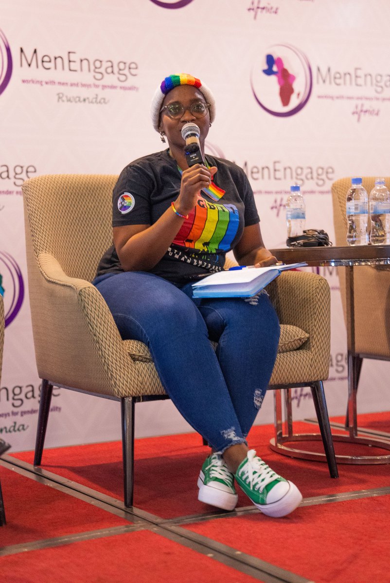 MenEngageAfrica's tweet photo. Speaking at the #MEASymposium2023 plenary, Nontokozo Sithembile Gumede from the Queer Women’s Network asked African countries to practice inclusivity irrespective of people's sexual orientation.
#MEAYouth #MEASymposium https://t.co/cCc1y7HsJo