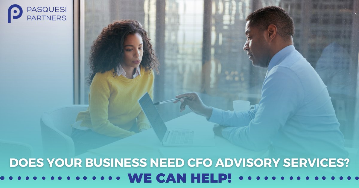 If you've been searching for CFO advisory services, look no further! 🔍

Pasquesi Partners is here for you!

bit.ly/3CXR6Mf

#PasquesiPartners #startups #CashFlowTips #businesscashflow #outsourcedaccounting #chicagobookkeeping #chicagoaccounting #accountingandaccountants