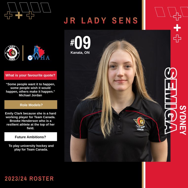 OttawaLadySens's tweet photo. Next up, get to know our rookie forwards! 

#GoSensGo #Sensfam https://t.co/QlOujAPx2k