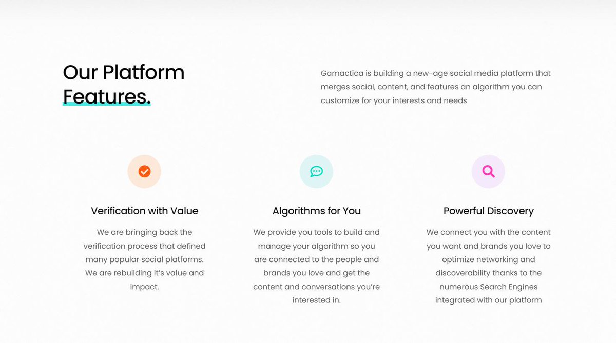 We want to rebuild and optimize the value and impact our social media platform provides

From building back the value of Verification, to customizable Algorithms and powerful Discoverability, we are re-imagining social media