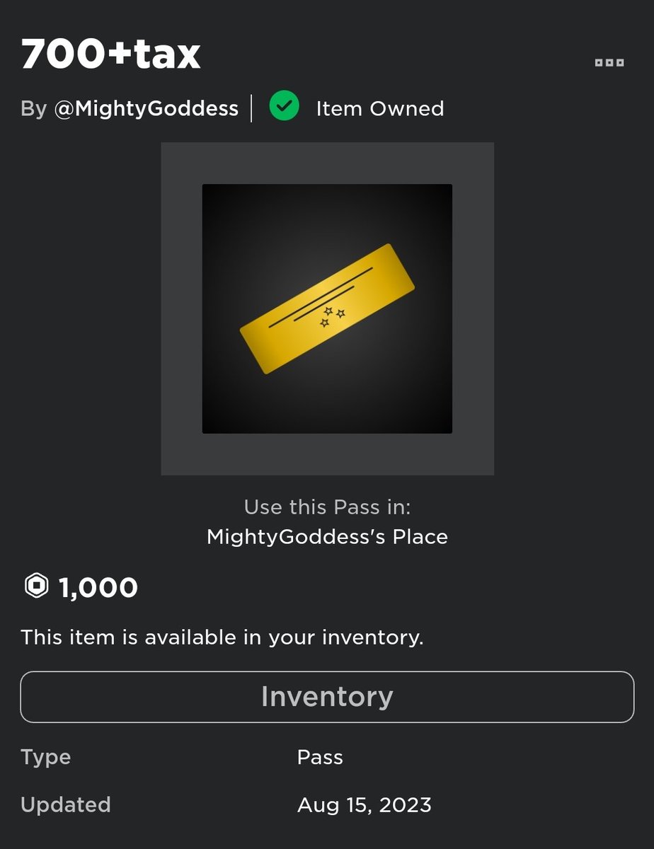 MightyGoddess1's tweet photo. @EmilyTi29525092 is trusted!Traded my 500k rhd for 700 robux w tax!! Very fast reply and nice seller! TYSMM🔥🔥

Couldn't get any own photos so theres theirs! (Still have no clue how to see pending in roblox on mobile)
#emcoreproofs https://t.co/6WhnJH49dh