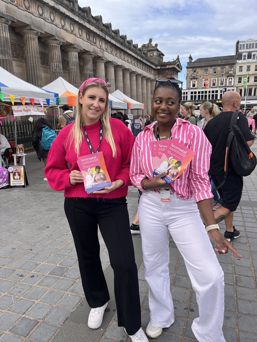 2 for 1 tickets tonight for our #comedy #edfringe show Nevernatal 💕 please come support us and say Hi 👋🏻