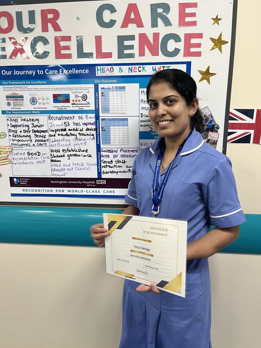 kellyda57876609's tweet photo. Congratulations Amy and Tincy  on your  100% ESR compliance ,you have both worked incredibly hard @laurenghoare @MiriamMutize  @NUHSurgery https://t.co/8E3lmvY8sG