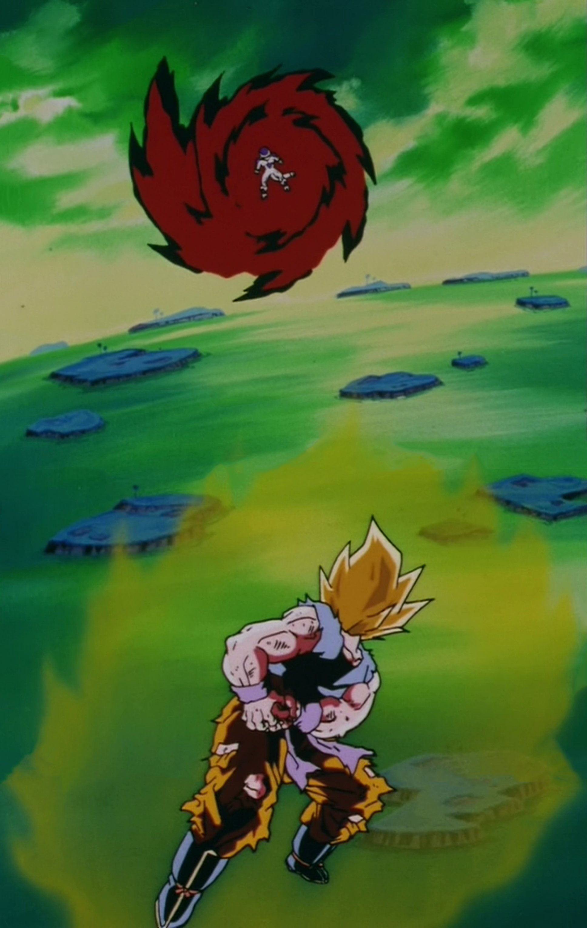 Piccolo Damayonnaiz on X: Travelling Son Goku VS Freezer 🥕🧊 Dragon Ball  Z EP 97  / X