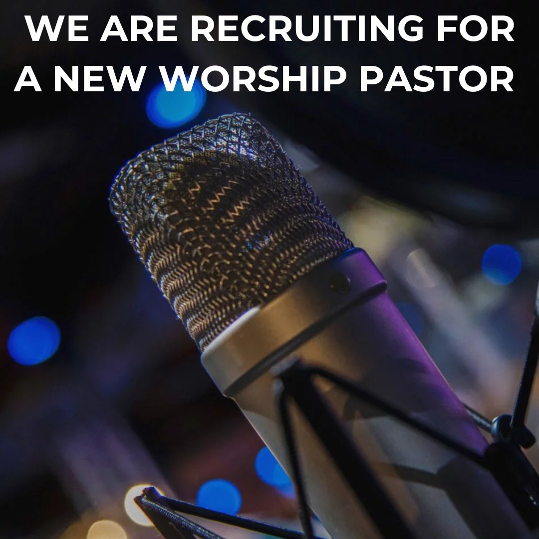 SML are looking to appoint a Worship Pastor, who will oversee and develop our musical worship. SML is a large, vibrant Anglican Church on the South Coast and Worship plays a vitally important role in our life together. Go to our website to find out more @ smlpoole.org.uk