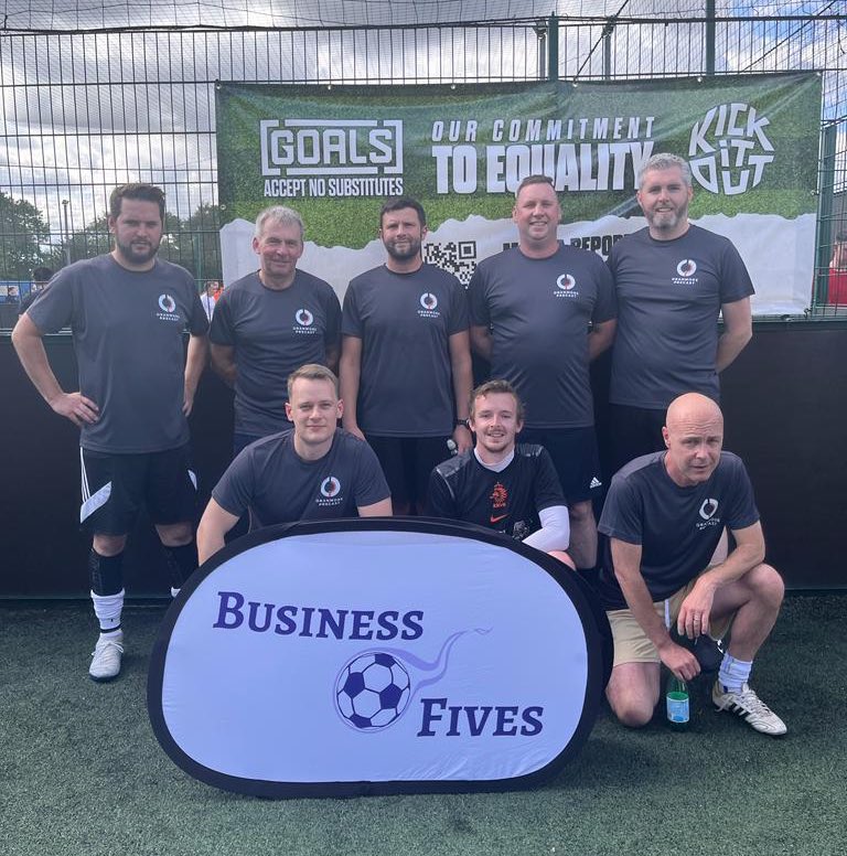 BusinessFives's tweet photo. Welcome @OranmorePrecast to our #biz5s event in Norwich! ⚽️ 

Good luck to the team playing in support of @andysmanclubuk 👏🏼 

#Norwich #charity #networking https://t.co/D5iJ0BfJLh