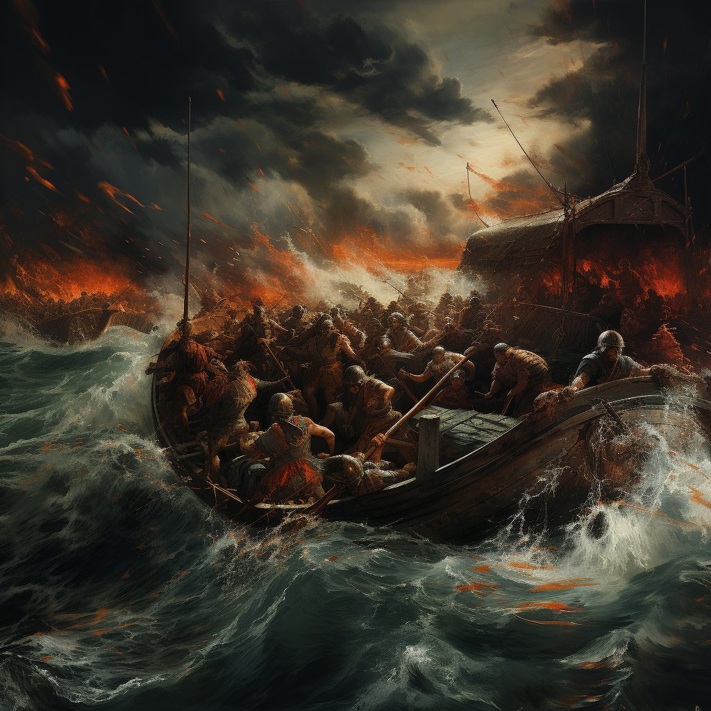 StillJamiee's tweet image. Naval Battles in the Heart of Rome: A Spectacle Beyond Gladiatorial Combat 

A new dawn rose over Rome, unveiling the imposing structure of the Colosseum, glinting in the sunlight. It was not just a testament to Roman engineering but also to the empire’s limitless ambition.…