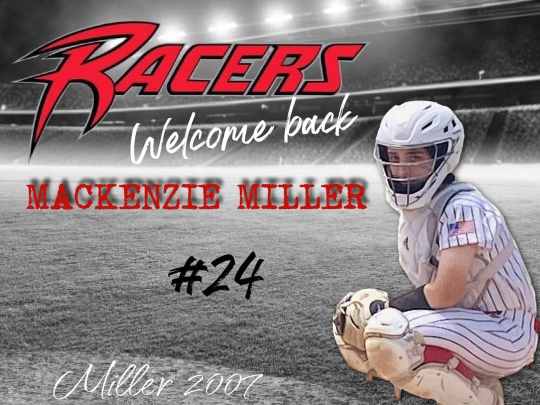 Welcome back, Kenzie! She is entering her seventh season with the team and attends Cuyahoga Falls HS.
🖤🥎♥️