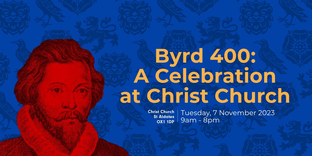 ChChLibrary's tweet photo. Make sure you don't forget to book your space at our one-day event marking the 400th anniversary of William Byrd's death! All information to be found here: https://t.co/S4ZbWb8Edg https://t.co/rWUsD25PAZ