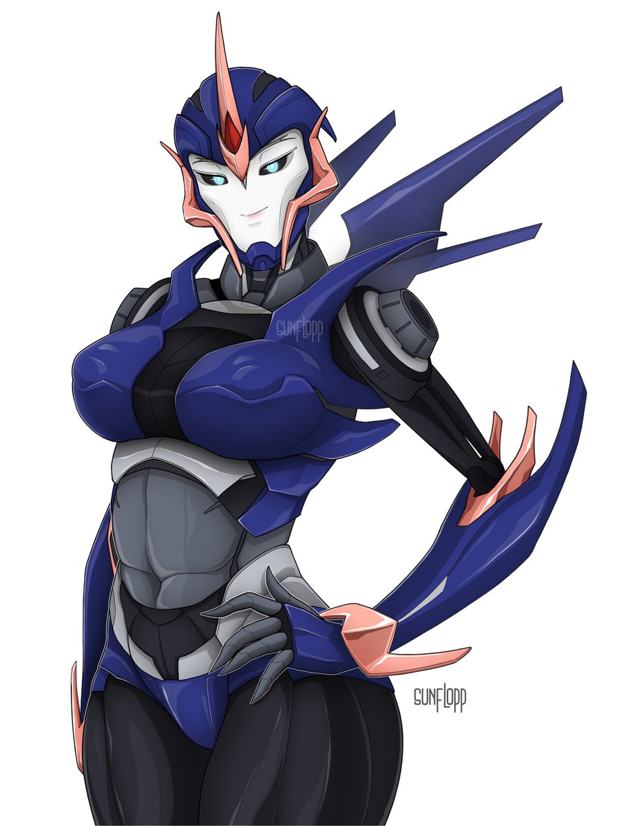 _sunflopp's tweet photo. Arcee (Transformers Prime) https://t.co/o2ZqBejlPU