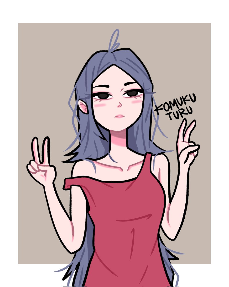 komukuturu's tweet photo. peace✌
.
#komukuturu #opencommission #animegirl https://t.co/B6bKPWL77u